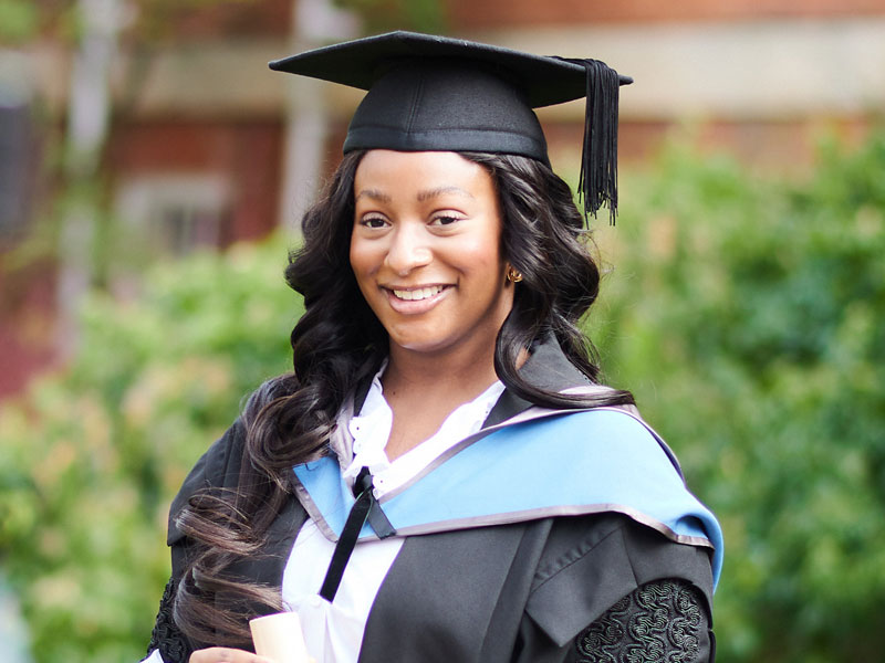 DJ Cuppy attended her graduation ceremony in Oxford earlier this year © Florence I. 'Cuppy’ Otedola