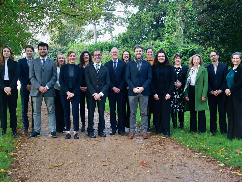 Members of the Uehiro Oxford Institute team. Photo by Rocci Wilkinson